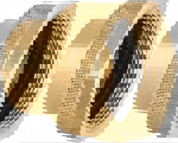 Garden Hose Fitting: Female Hose to Female Pipe, GHT, Brass